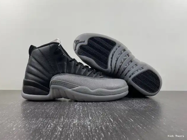 Kick Theory Jordan Air 12 Wolf Black Grey CT8013-019 0507